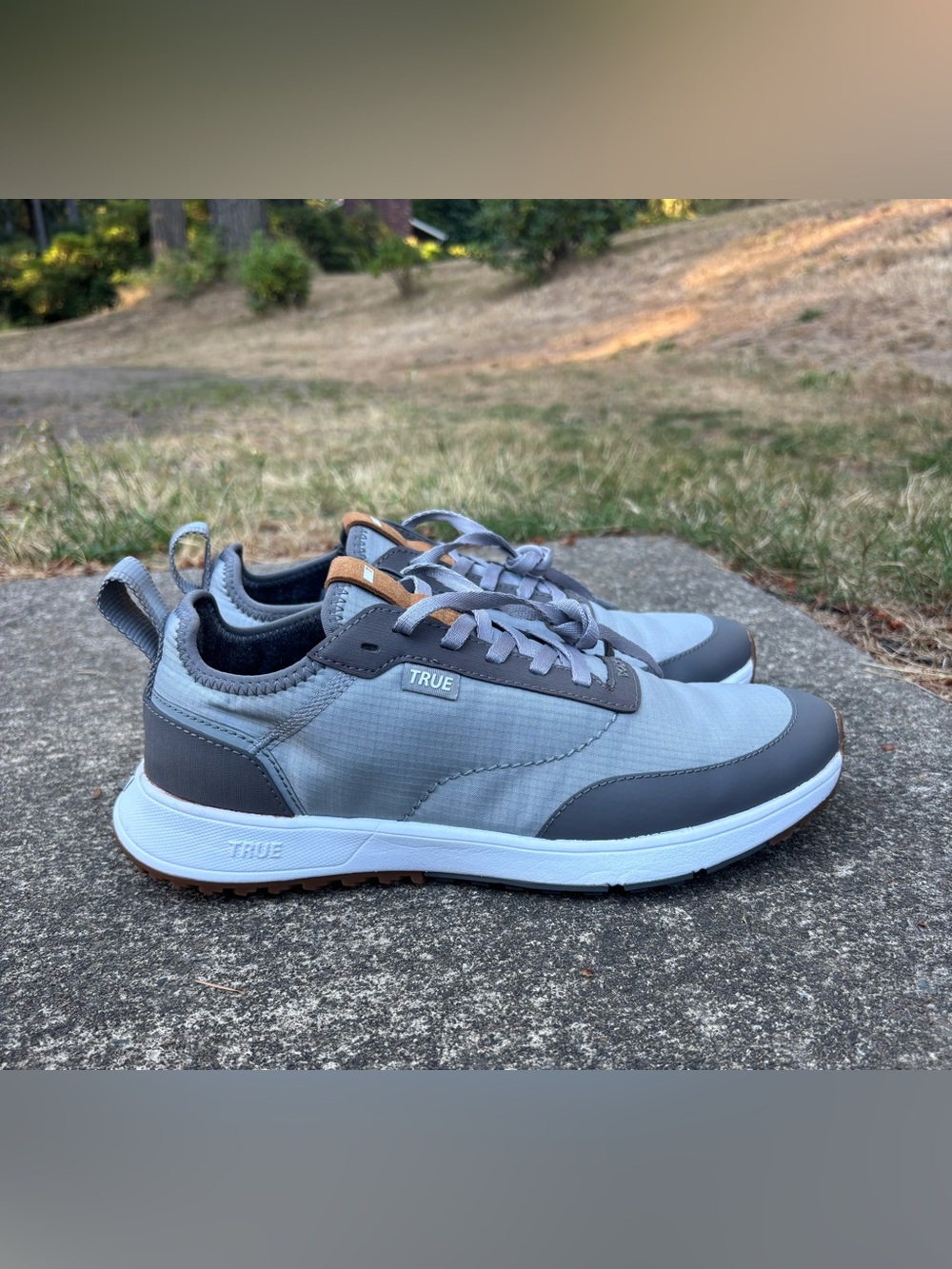 TRUE Linkswear All Day Ripstop V2 Golf Shoes Gray Men’s 9.5